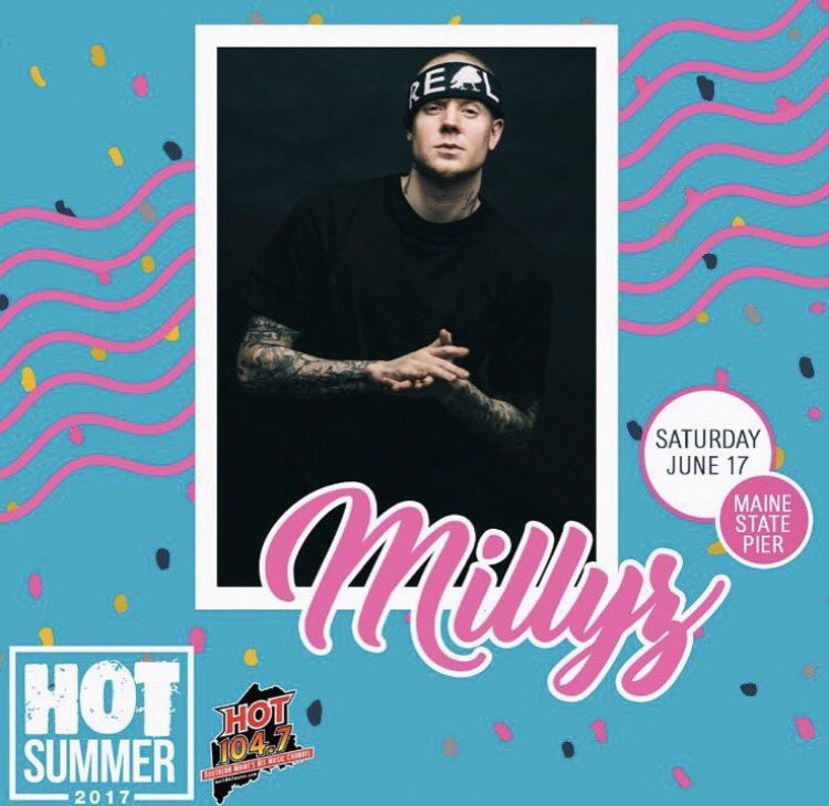 MILLYZ's tweet photo. Tomorrow!! @Hot1047Maine 🔥🔥🔥🔥🔥🔥🔥🔥🔥🔥🔥🔥🔥🔥 https://t.co/1LfUlwYrxl