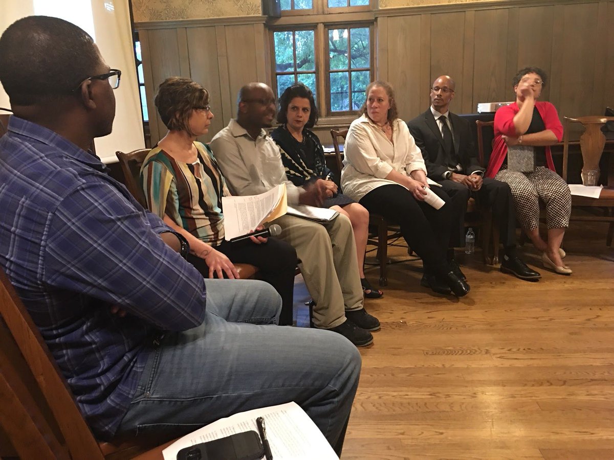 Write2Release's tweet image. Panelists for the &apos;Pedagogy on the Inside.&apos; A well attended event with many ideas shared. Thank you to the panelists and @JAHHM for hosting!