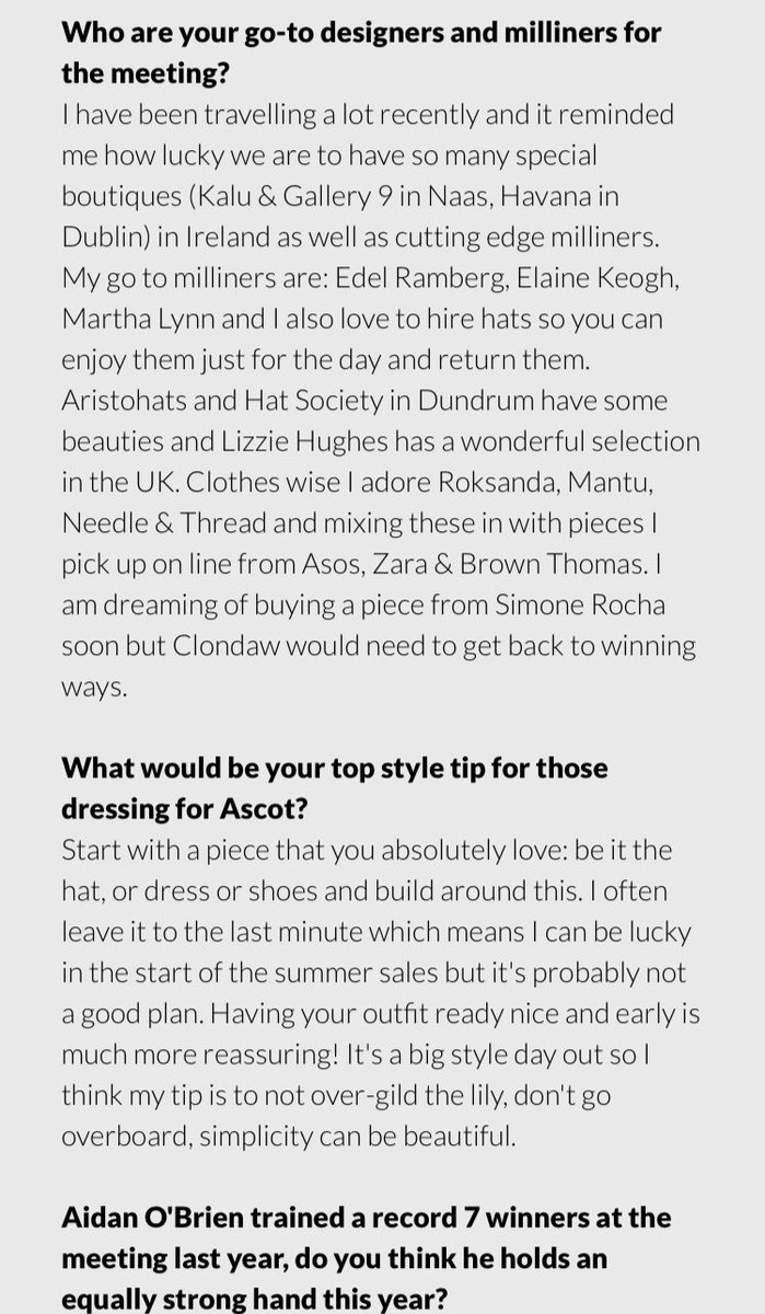 Tamso's tweet photo. Thanks @RacingInsiderAp for encouraging the delightful trip down @Ascot memory lane&amp; happy thoughts about next wk. Hats, winners &amp; dreamers! https://t.co/GmVOcTuyNB