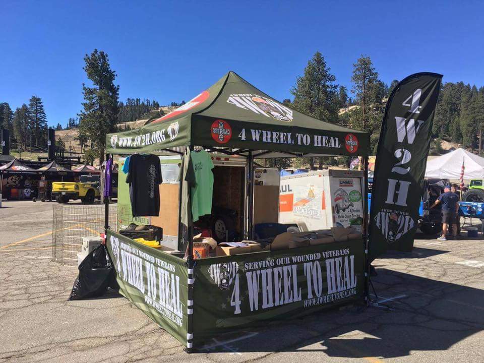 Big Bear Forest Fest 2017. Currently in progress on the West Coast.Stop out and see #4w2h and get some #4w2hswag  #honorthem