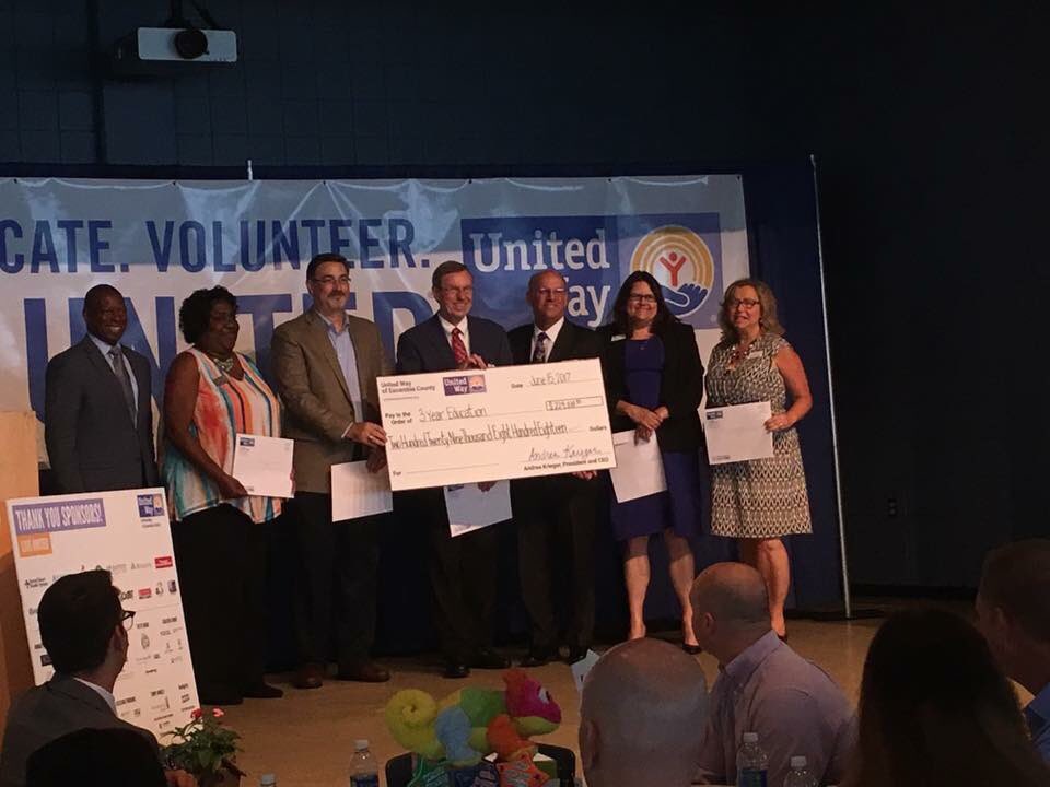 ArcGatewayInc's tweet photo. We are honored to have recieved two 3-year grants from @UWescambia last night. Thank you for your continued support! #LIVEUNITED https://t.co/InUOCKd0al