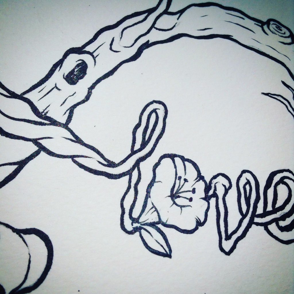 yelsprimitiv's tweet photo. Comisión #draw #ink #sketch #pen #penbrush #love #nature #flower #greenlife #roots #tree #señoryels #viejosrufianes #3calaveras https://t.co/9ahovcuLkN