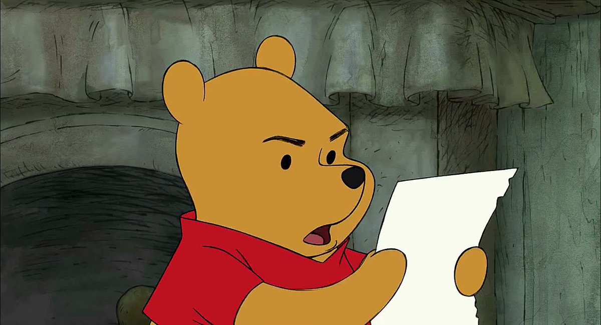 Winnie The Pooh Meme Reading