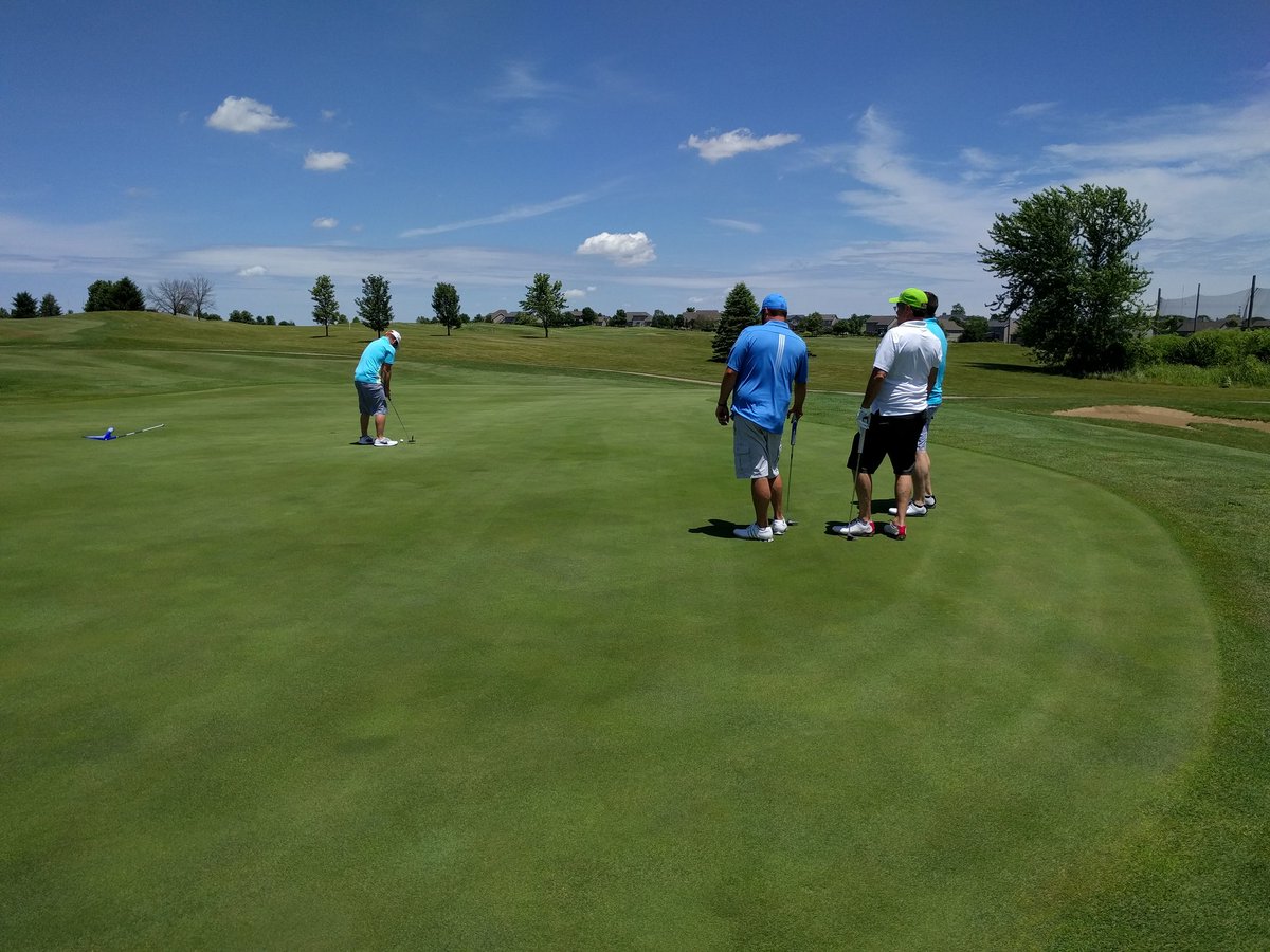 Thanking the LORD for such a beautiful day for the MFB Golf Outing!