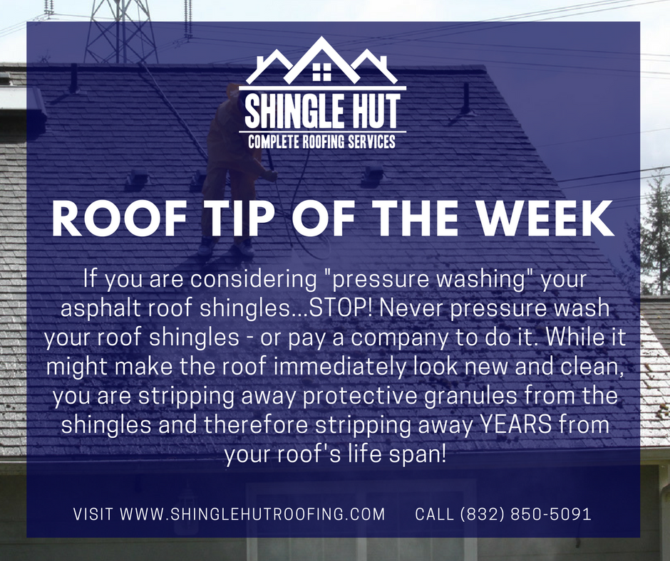 ShingleHut's tweet photo. ROOF TIP OF THE WEEK #Houston #Texas #Cypress #Roofer #RoofingLife #HireLocal #ShingleHutRoofing #ShingleMaster #CertainTeed #TipoftheDay https://t.co/r1Zi7CdgGj
