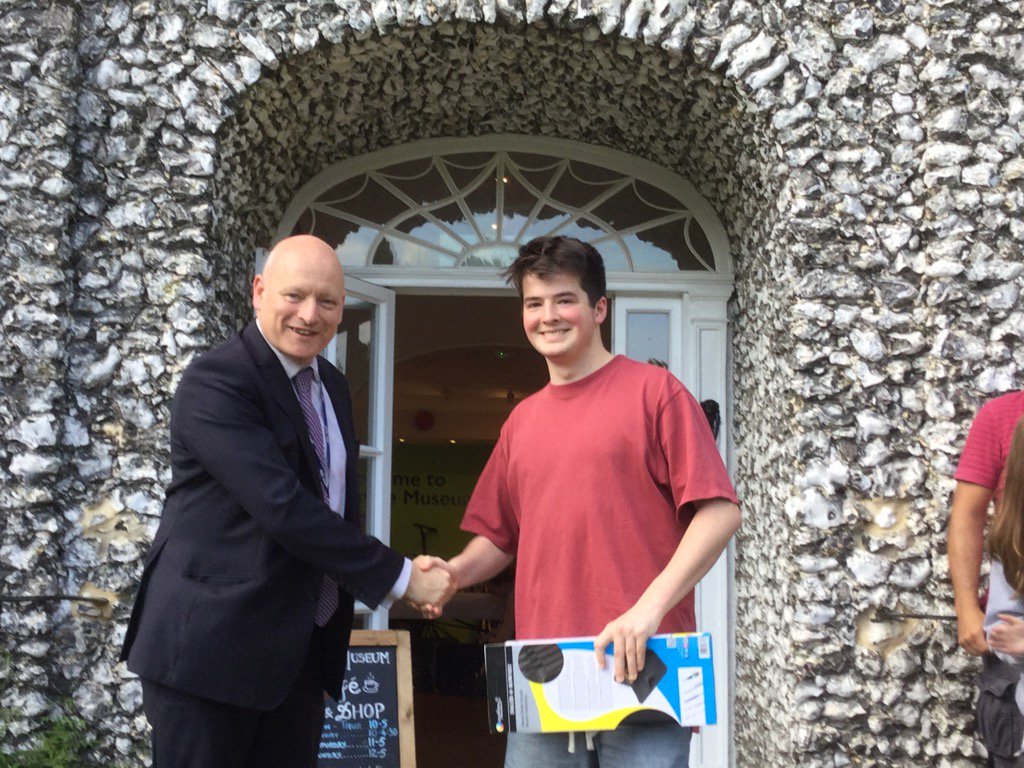 And to our senior prize winner. <a href="/WycombeMuseum/">Wycombe Museum</a>