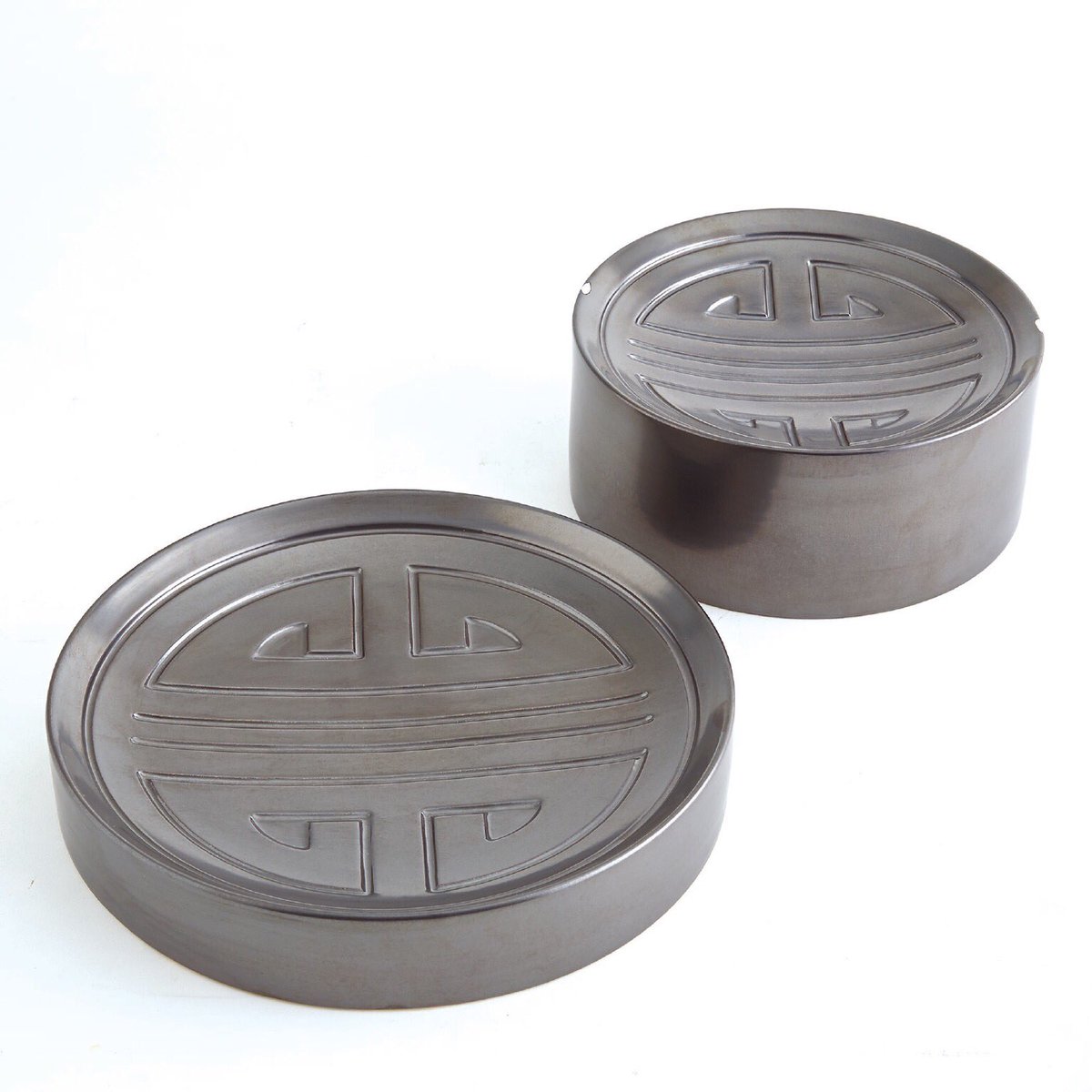 GlobalViews's tweet photo. Sneak Peek, summer market intros: 
Longevity Platters in pewter, @wmbgbrand collection https://t.co/RuIaN3Gdyh