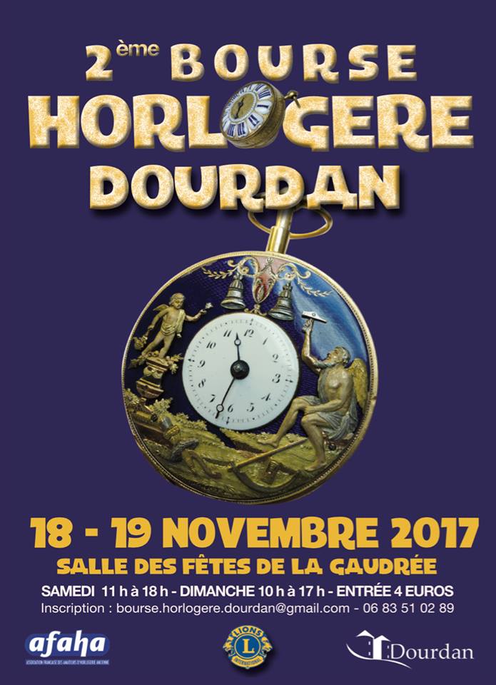 LionsDourdan's tweet photo. 2ème Bourse Horlogère de #Dourdan les 18 et 19 novembre 2017⌚⏱️🕰️
https://t.co/d3IEQWGfm7
#Lions  #montres #pendules #boursehorlogère https://t.co/yCFOg5BIbO