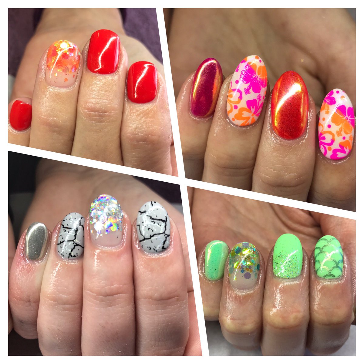 #Gelnails #gelart #nails #gelpolish #instanails #glitter #manicure #bedfordshire #nailsbedfordshire #thegelbottleinc