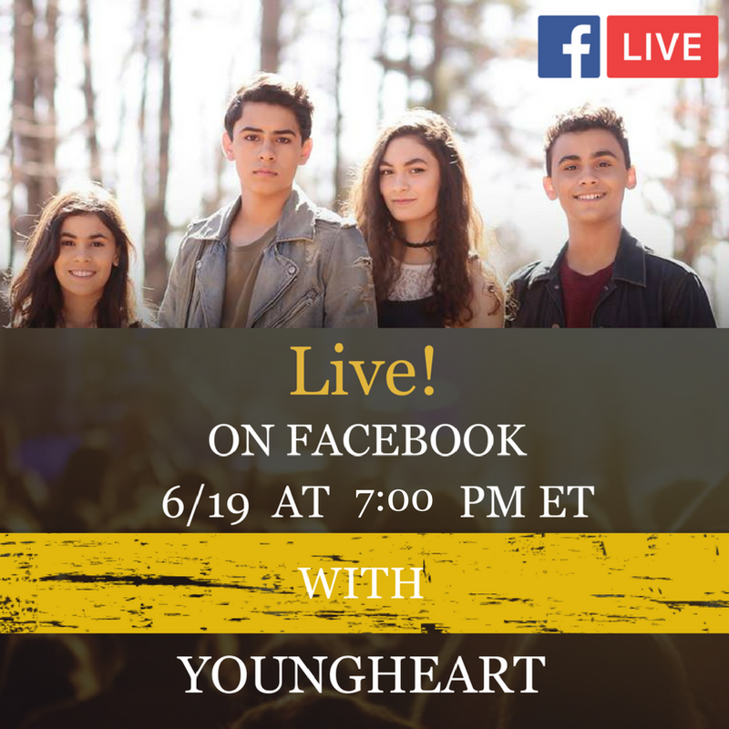 Monday's are the worst, but the <a href="/youngheartband/">YoungHeart</a> is here to help. Join us as we go live with them and talk about the #BorderlinMusicFestival