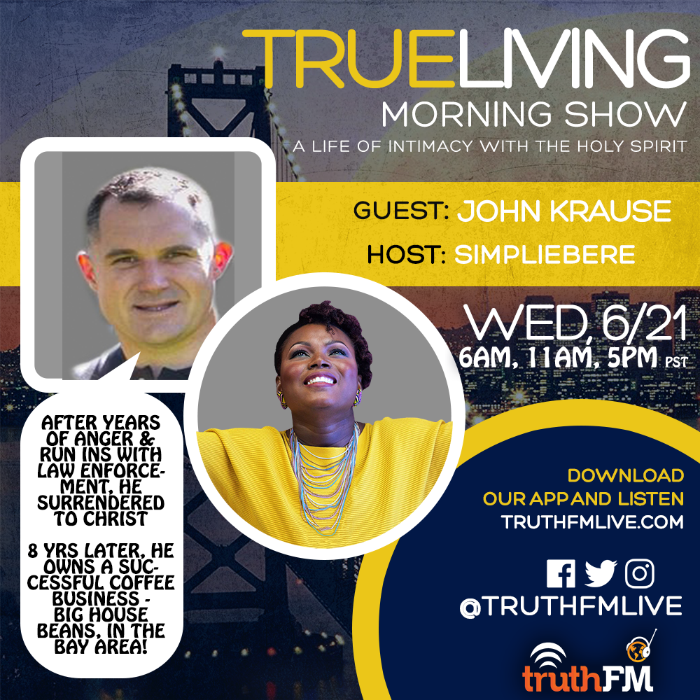 truthfmlive's tweet photo. Seriously folks, NO setback is a match for our heavenly Father! John Krause y'all! #BigHouseBeans #Secondchances #TrueLiving #Truthfmlive https://t.co/BD8krK2Jfy