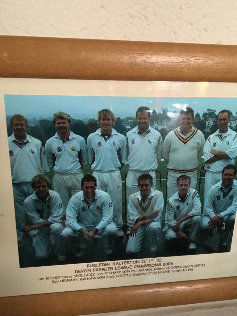 Blast from the past our <a href="/DevonCricketLge/">DevonCricketLeague</a> premier Champions 2006.