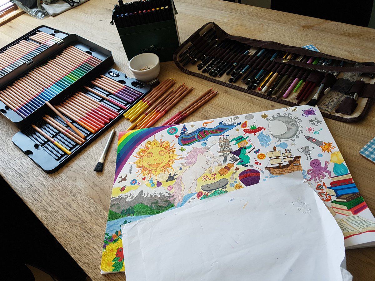 SynergieMagick's tweet photo. A sneak peak at 1 of my illustrations for the upcoming 'Children's Bedtime Stories' book, written by @DianeNarraway Due out late summer https://t.co/HMCvOs4FAA