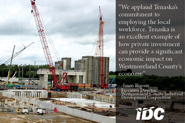 WCIDC1's tweet photo. More than 100 regional businesses are supporting construction of the 925 MW Tenaska Westmoreland Generating Station https://t.co/w4ye8S3WTE https://t.co/6mQirpdhDE