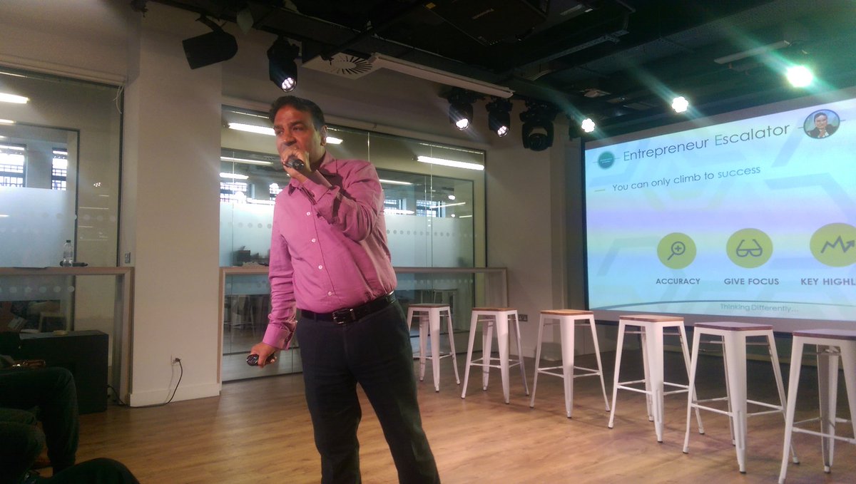 help4businesses's tweet photo. @rakeshduauk talking entrepreneur escalators @LDNTechWeek #4techsteps #Londontechweek #tech https://t.co/divX4rMoRo