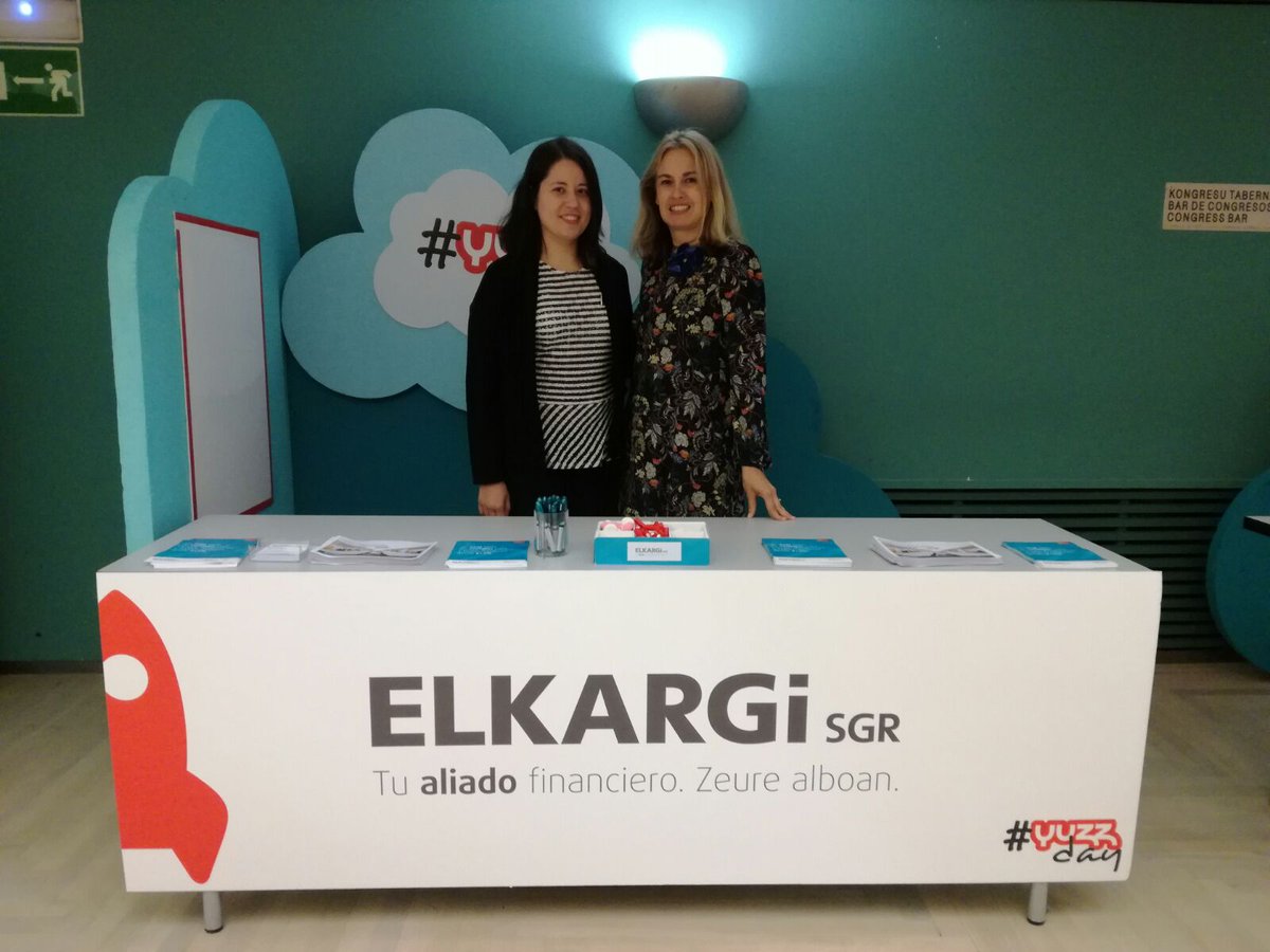 Elkargi_SGR's tweet photo. #YuzzDay2017 en @KursaalDonostia, estamos en el stand de @ELKARGI_SGR para hablar de #Financiación en #YUZZday https://t.co/iJa73yt6HT