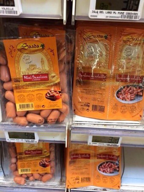 Alkanz's tweet photo. Rappel : Voici les analyses qui prouvent que 4 produits pseudo #halal de la marque #Elsaada sur 5 analysés contenaient du porc 🐷 https://t.co/YITysdfbSg