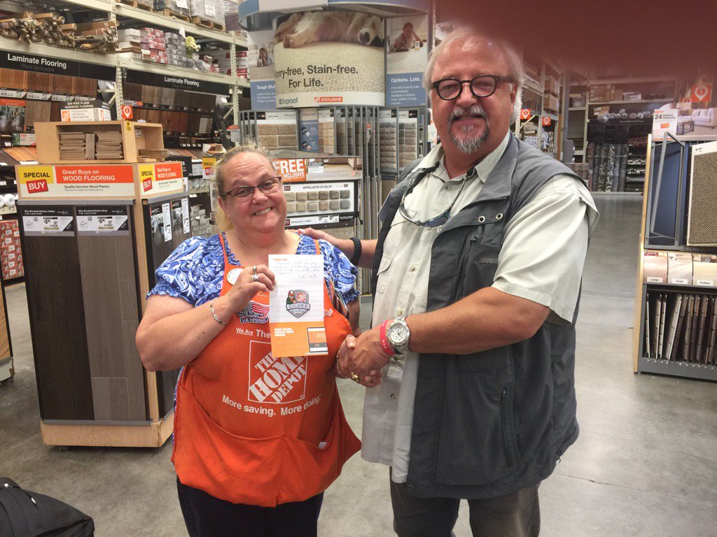 ISP BONNIE P Getting her Silver Homer Award!!