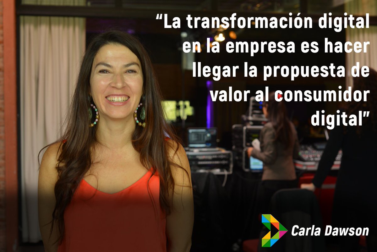 Muchas gracias <a href="/Carla_Dawson/">Carla Dawson</a> por tan amena charla!!! #GoTech
