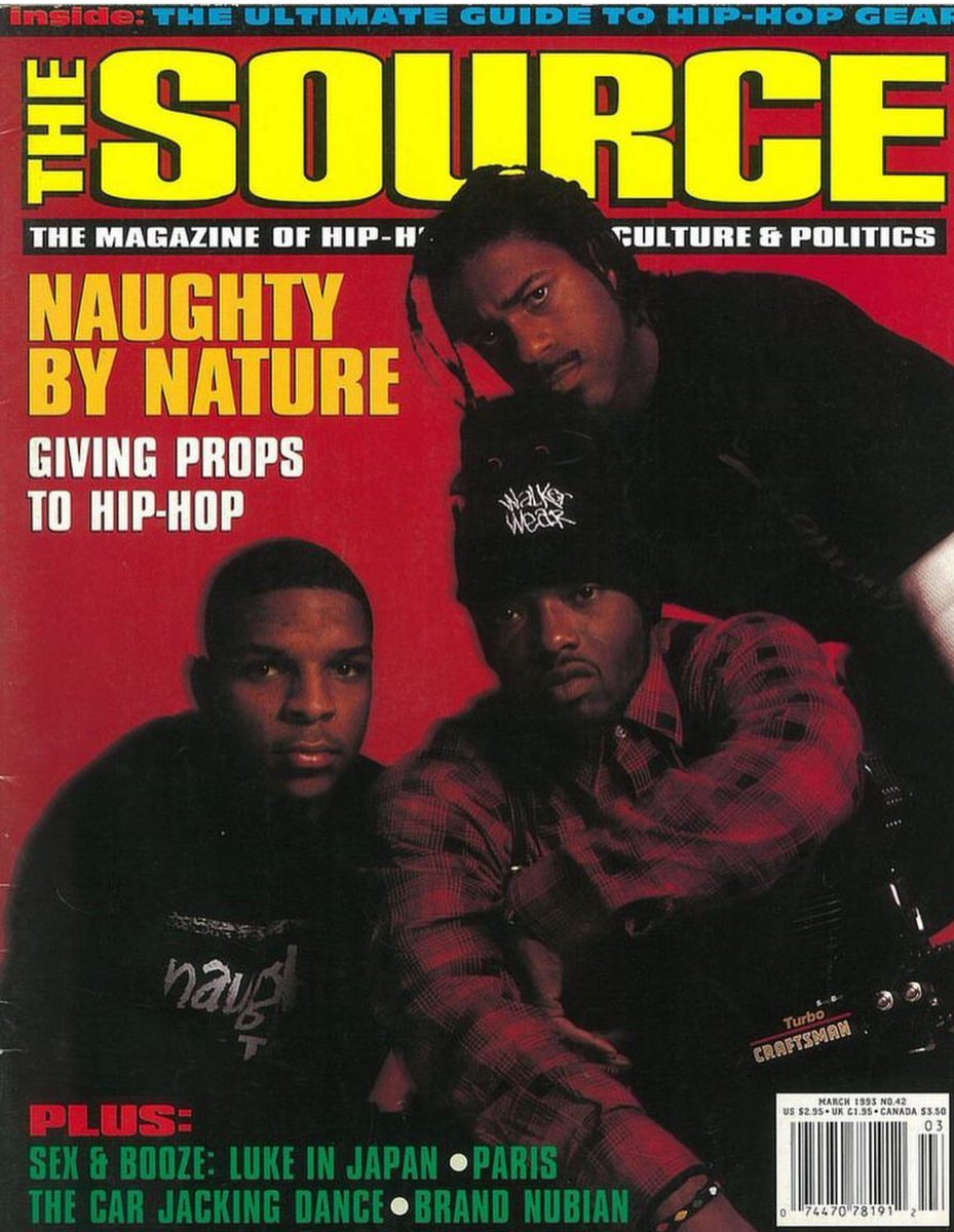 #Tbt <a href="/TheSource/">The Source Magazine</a> #Naughtybynature #Walkerwear