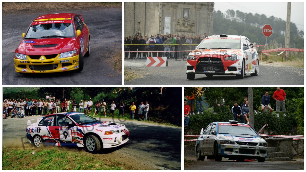 ACachalvite's tweet photo. El lento ocaso del Mitsubishi Lancer Evo en el Rally de Ourense https://t.co/kcvS2ftPxa #motor #rally #mitsubishi #50rou https://t.co/qoOJxsL1FC