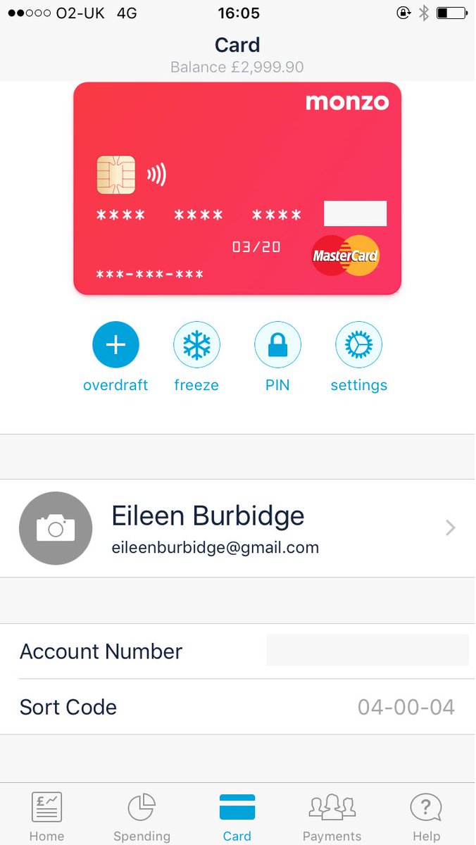 literally best. birthday. present. ever. ➡️<a href="/monzo/">Monzo 🏦</a> current account and debit card!!! (NB internal testing; late summer roll-out planned) 🔥🍾🎉