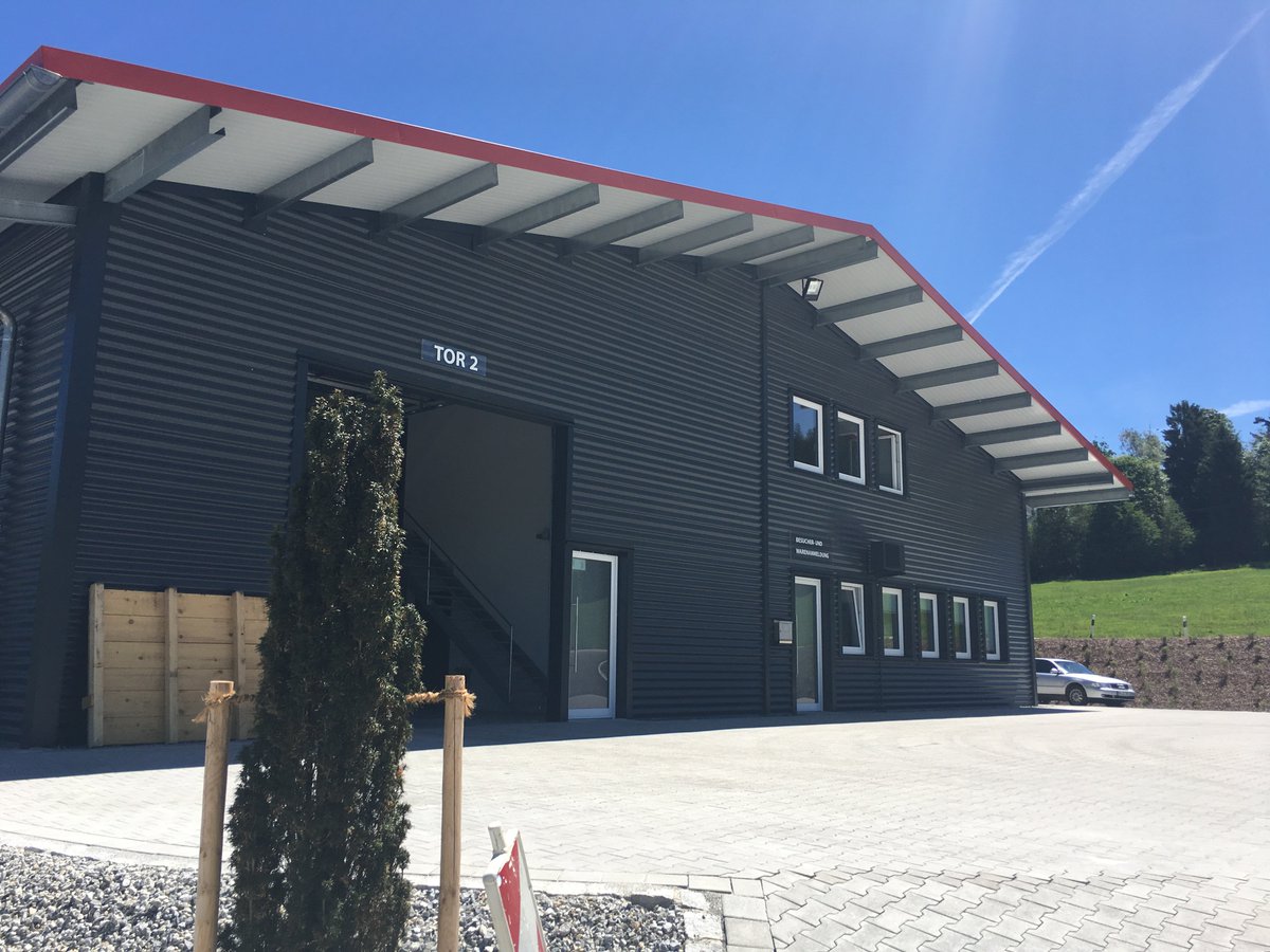 MonaghanTooling's tweet photo. MK's newly expanded production facility. Sneak peak of MK Globe for fountain at the entrance! #world-class #MKTools #MTG #customcarbide https://t.co/VLWhP4obx8