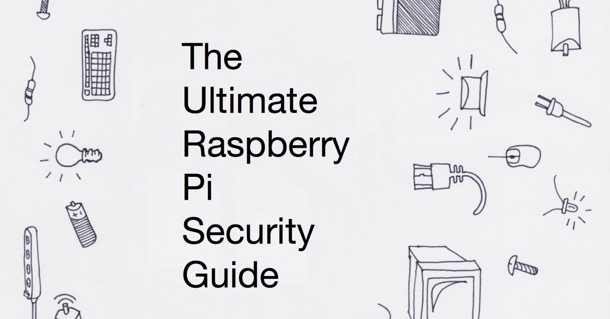 Raspberry_Pi's tweet image. The Ultimate Raspberry Pi Security Guide
A worthy read. Everyone should take the time to read through
nhatqbui.com/assets/TheUlti…
#ThanksReddit