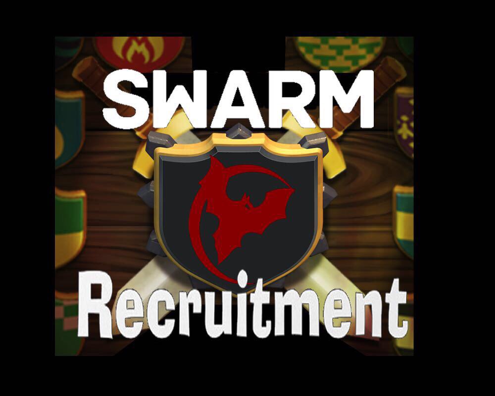 Looking to be a Swarmie? Apply thru the Swarm Family Recruitment server... Tryout spaces are limited. 
discord.gg/Am3mFKg