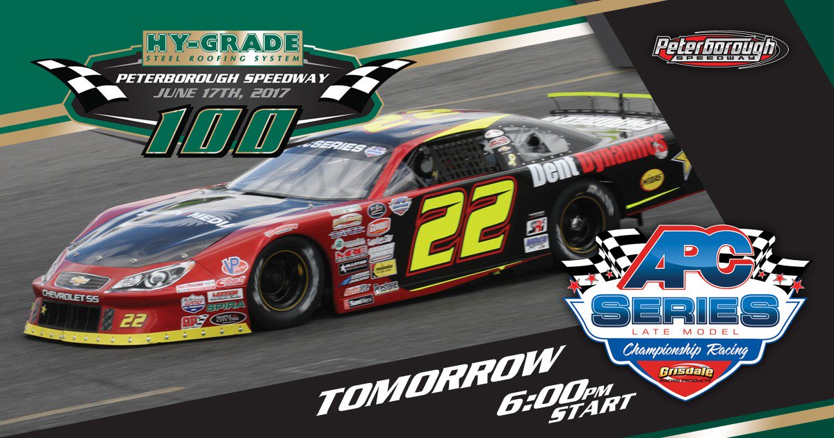 UnitedLMSeries's tweet photo. Tomorrow the APC Series takes to the tight confines of Canada's toughest 1/3 mile @PtboSpeedway for the @HyGradeRoofing 100! #WeAreRacing https://t.co/fhLONbMYPG