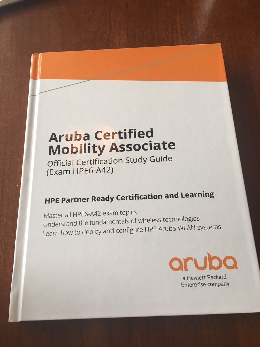 kimberlyAgraves's tweet image. Look what landed on my desk this morning. 300+ pages of goodness! If you want to learn the basics of @ArubaNetworks AOS 8. Here it is.