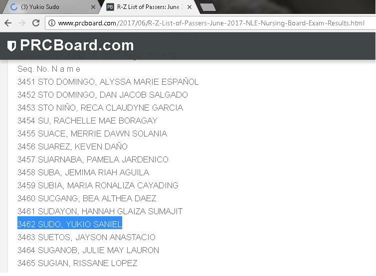 Kiiiiooooooo's tweet photo. Thank you so much Lord God!!! BEST BIRTHDAY GIFT EVER!!! ๐ญ๐ญ๐ญ #RN #NLE2017 #boardpasser #100% #CITU #CON https://t.co/fUeXH2K5k4
