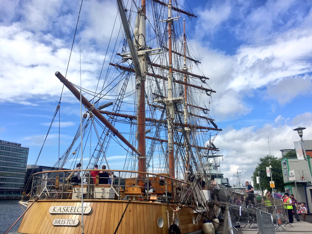 VisitBelfast's tweet photo. The Belfast Titanic Maritime Festival has begun, with family fun at the Titanic Quarter all weekend. Check out our Instagram story for more! https://t.co/RpZw9hvPv7