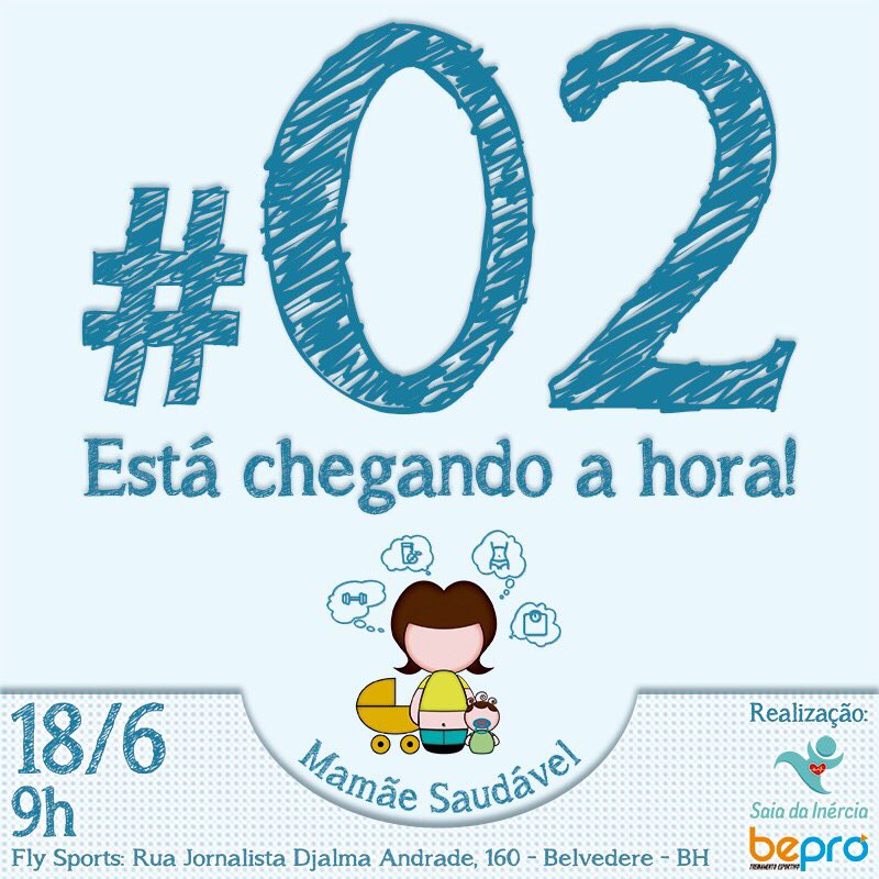 LuMachado2's tweet photo. As inscrições para o Mamãe Saudável estão no fim. Corre para garantir a sua. https://t.co/qXLviaey5Q #mamaesaudavel https://t.co/RShVy51t6B