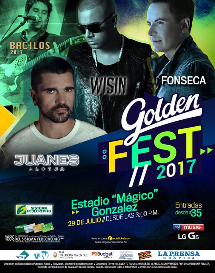 ¡YA A LA VENTA!  ¡No te puedes perder este espectacular festival de grandes artistas!