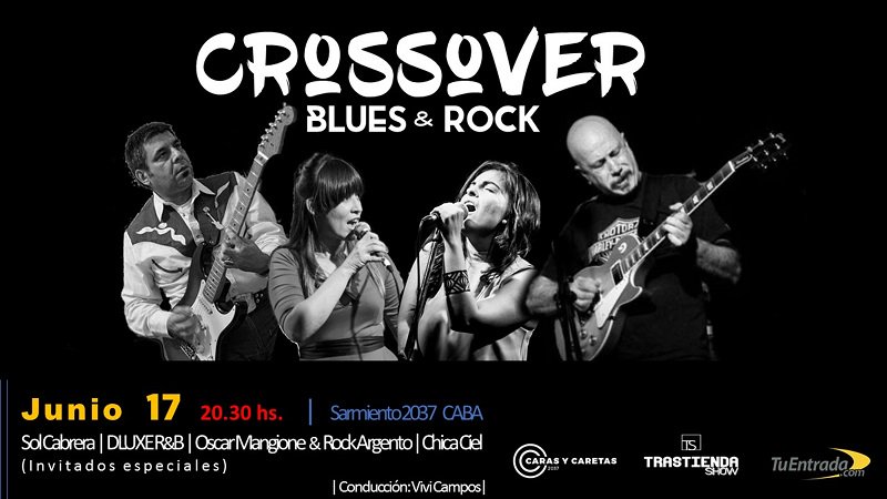 CC2037's tweet photo. MAÑANA una fija con el #rock &amp; #blues vía #Crossover: 
@SolCabreraok @chicaciel @oscarmangione y Rock Argento y + 
17/6, 21h https://t.co/u3GwTvorxe