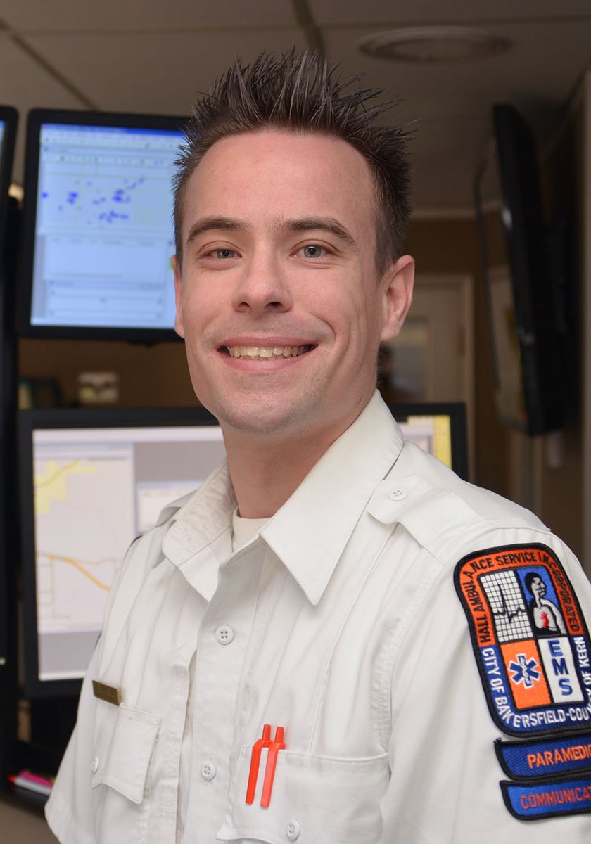 HallAmbulance's tweet photo. Congratulations, Kirk Chambers, on being selected as the Emergency Medical Dispatcher of the Month for February and March! #TheIAED https://t.co/FR518jal0l