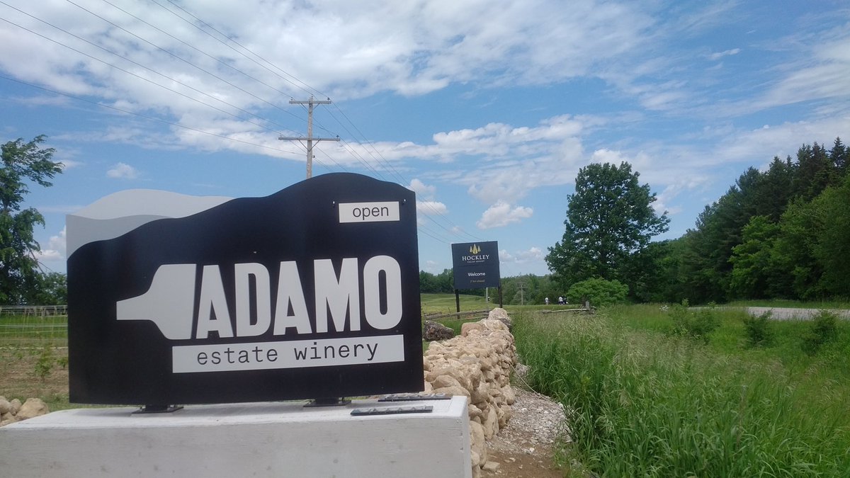 DianneSommelier's tweet photo. Can't wait to discover the vineyards and the wines of #Adamo in Hockley Valley! https://t.co/4Hjj7Az96z