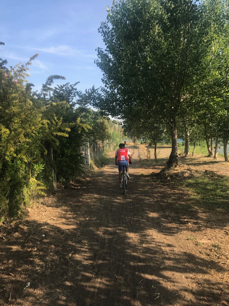 L'inizio della pista ciclabile del lago di Bolsena complimenti ad Angelo Merlo Montefiascone