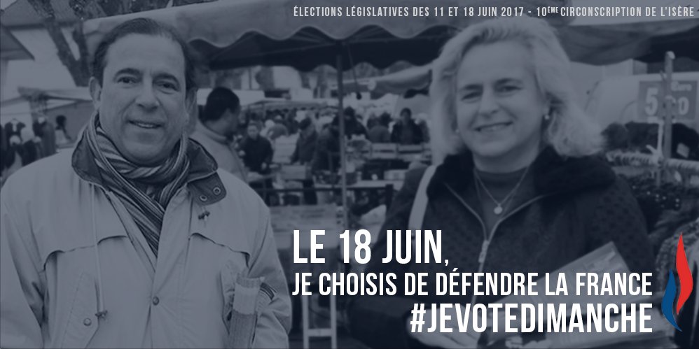 AlainBreuilFN's tweet photo. 🇫🇷 Dimanche VOTEZ pour envoyer des députés qui vous défendent et qui défendent la France ! 

#Législatives2017 https://t.co/NKxLRqASD7