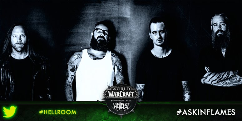 🤘 <a href="/InFlames_SWE/">In Flames</a> sera dans notre Twitter #Hellroom au <a href="/hellfestopenair/">Hellfest Open Air Festival</a> ! Posez-leur des questions avec #AskInFlames #WoWatHellfest