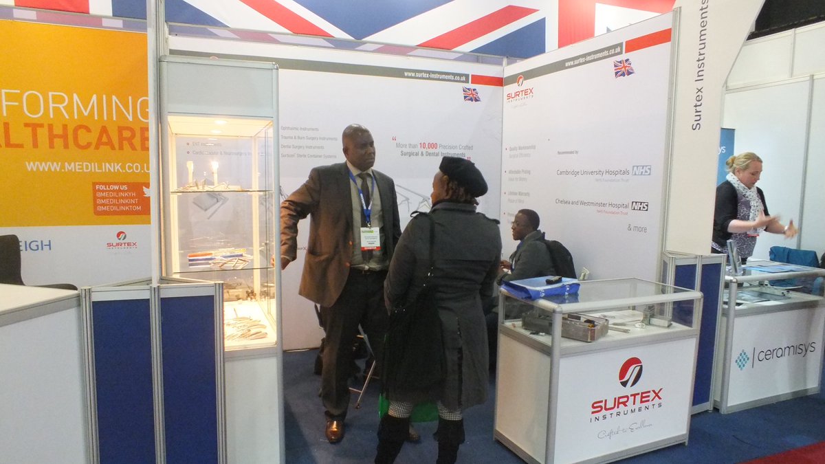 SurtexInstrum's tweet photo. We would like to thank all visitors to our booth at Africa Health 17 for making it a successful event. https://t.co/X9iRPSMvlY