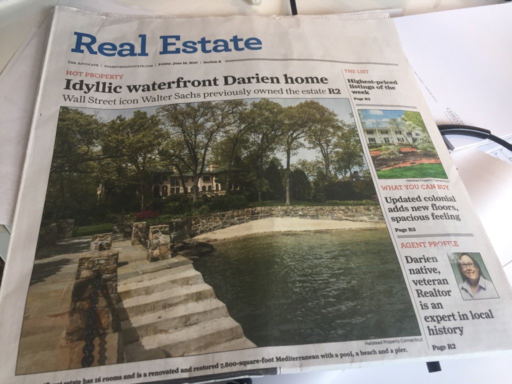 rkammerer's tweet photo. Look at our fabulous coverage in @StamAdvocate today! @Halstead is in top article, agent profile &amp; what you can buy!! https://t.co/px4gtdHsDm