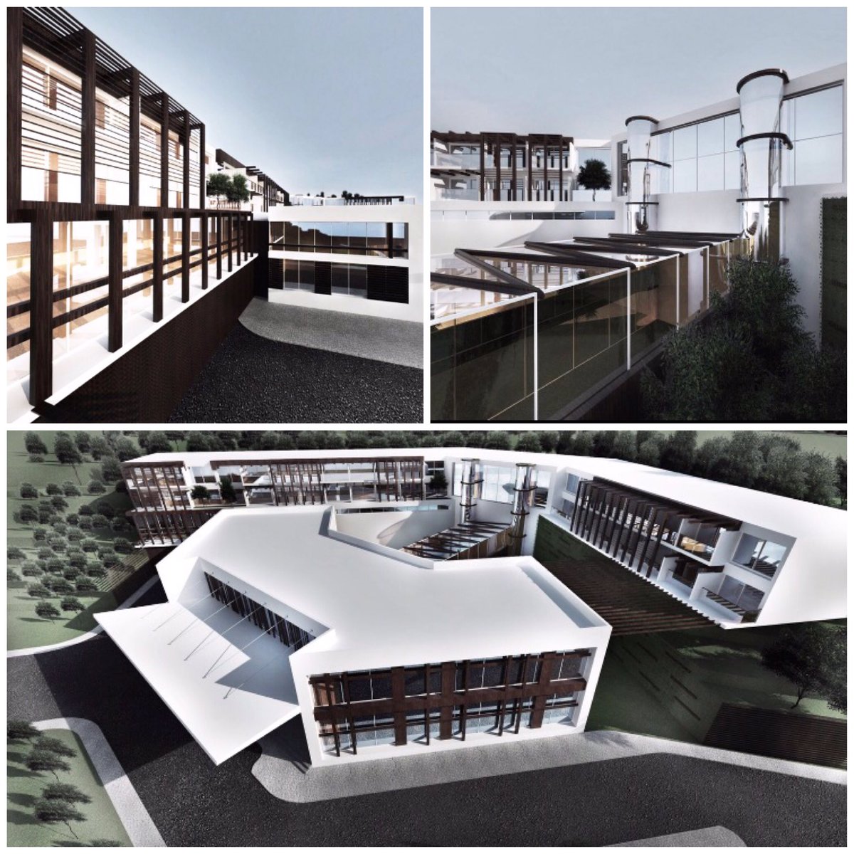 LFCRonyBwez's tweet photo. #Hotel #Project #Architecture #LU #IBA1 https://t.co/5B75NIizI3