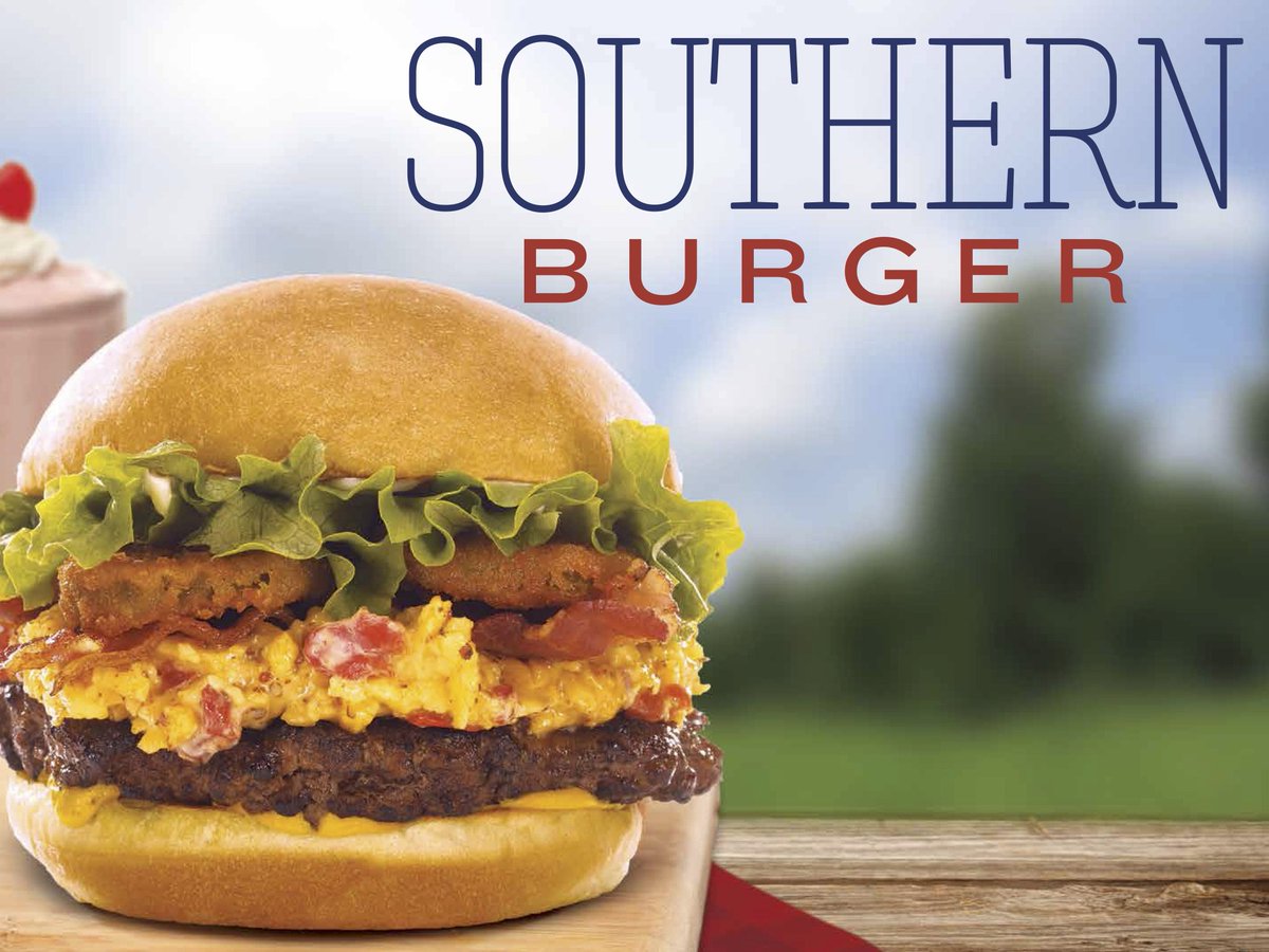 Back Yard Burgers On Twitter The Southern Burger Is Only Here