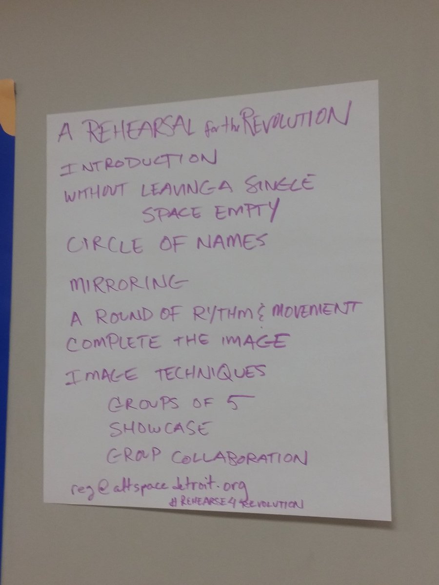 AstraeaUpdates's tweet photo. #Rehearse4Revolution agenda #AMC2016 https://t.co/HGWMVor690