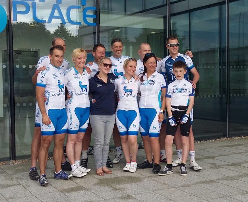 DanDalton11's tweet photo. We did it! 700km cycle from Leeds to Gatwick raising awareness of diabetes in the uk. #pedalfor7 #DiabetesWeek2017 https://t.co/oaJM9Bjgry