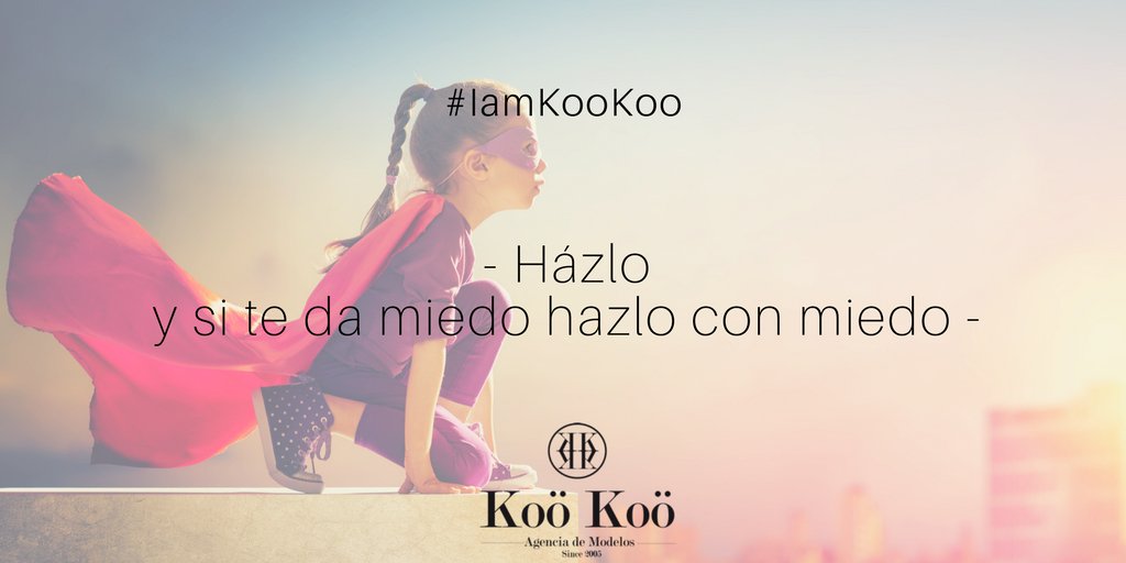 KooKooMedia's tweet photo. Da igual cuánto te cueste. Inténtalo. Afronta el miedo. 
#IamKooKoo @KooKoomedia
https://t.co/wnntl0F4qD https://t.co/S8zQmwOYzO