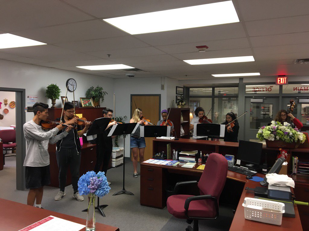 Thanks <a href="/AtomsOrchestra/">Orchestras of AHS</a> for providing some mid-day entertainment. Much appreciated and well done. Go Atoms!