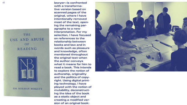 RCA's tweet photo. The future of books, libraries & knowledge production explored by @RCAVisualComm @bookfutureslab #BookTestUnit https://t.co/PBtxP9IixD https://t.co/KUhK8gZ9FM